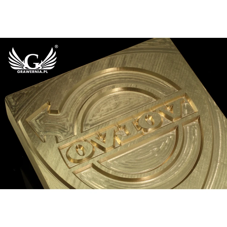 Stampfer zum Prägen von Logos im Heiß- und Kaltverfahren - Matrizengröße: 73x74mm - CNC