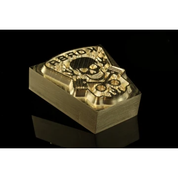 Stempel für das Prägen von Logos im Heiß- und Kaltverfahren - Matrizengröße: 40x39,6mm
