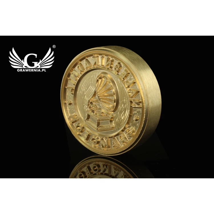 Stempel für Heiß- und Kaltprägung von Logos - Matrizendurchmesser: 63mm - CNC