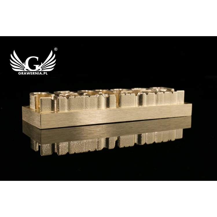 Stempel zum Prägen von Logos im Heiß- und Kaltverfahren - Matrizengröße: 63x20mm - CNC067
