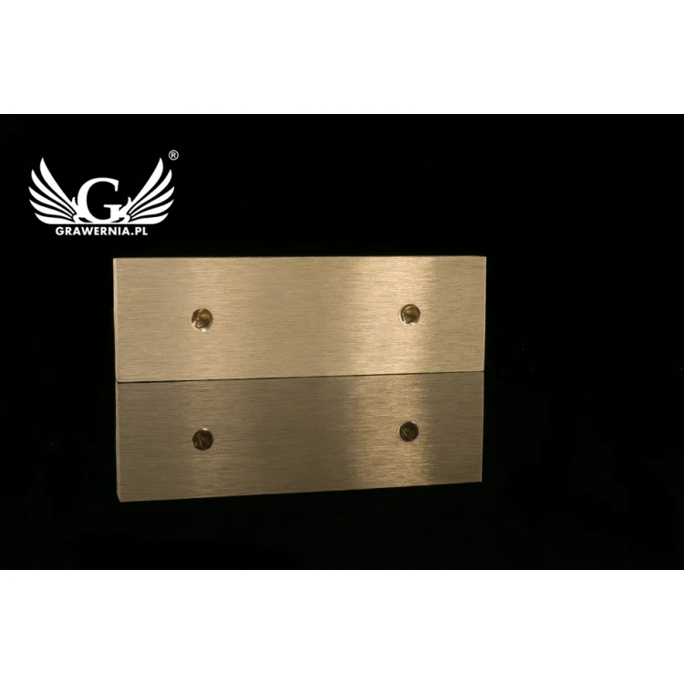 Stempel zum Prägen von Logos im Heiß- und Kaltverfahren - Matrizengröße: 63x20mm - CNC067