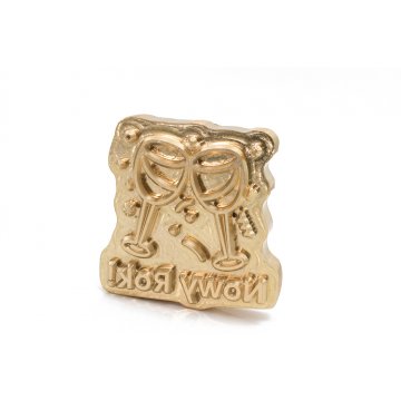Stampf für das Prägen von Logos im Heiß- und Kaltverfahren - Matrizengröße: 58,7x61mm - CNC083