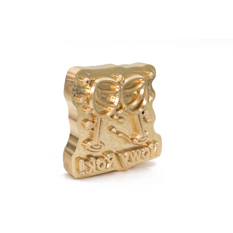 Stampf für das Prägen von Logos im Heiß- und Kaltverfahren - Matrizengröße: 58,7x61mm - CNC083