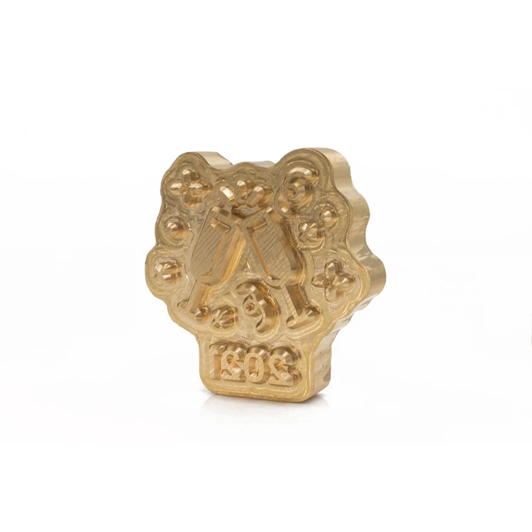 Stampf für das Prägen von Logos im Heiß- und Kaltverfahren - Matrizengröße: 60,8x60,5mm - CNC084