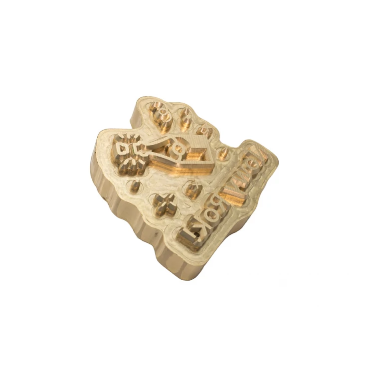 Stempel zum Prägen von Logos im Heiß- und Kaltverfahren - Matrizengröße: 66,5x63,2mm - CNC085