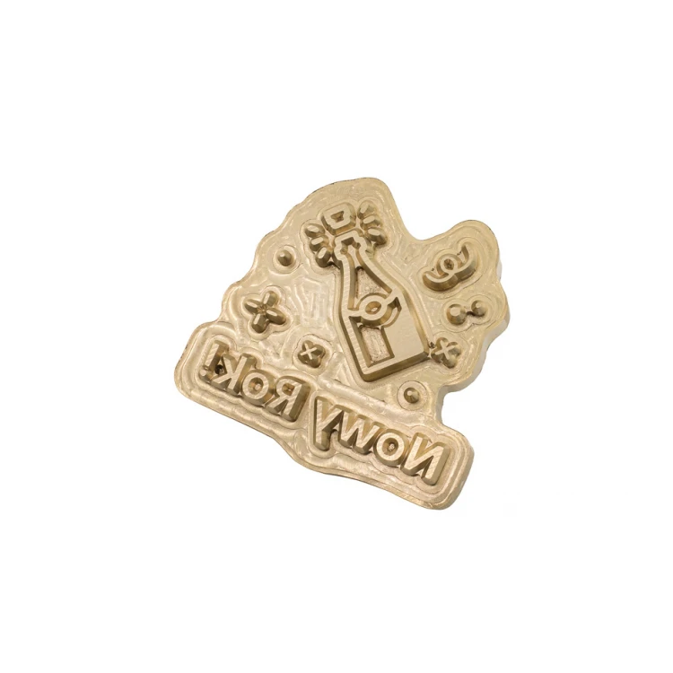 Stempel zum Prägen von Logos im Heiß- und Kaltverfahren - Matrizengröße: 66,5x63,2mm - CNC085