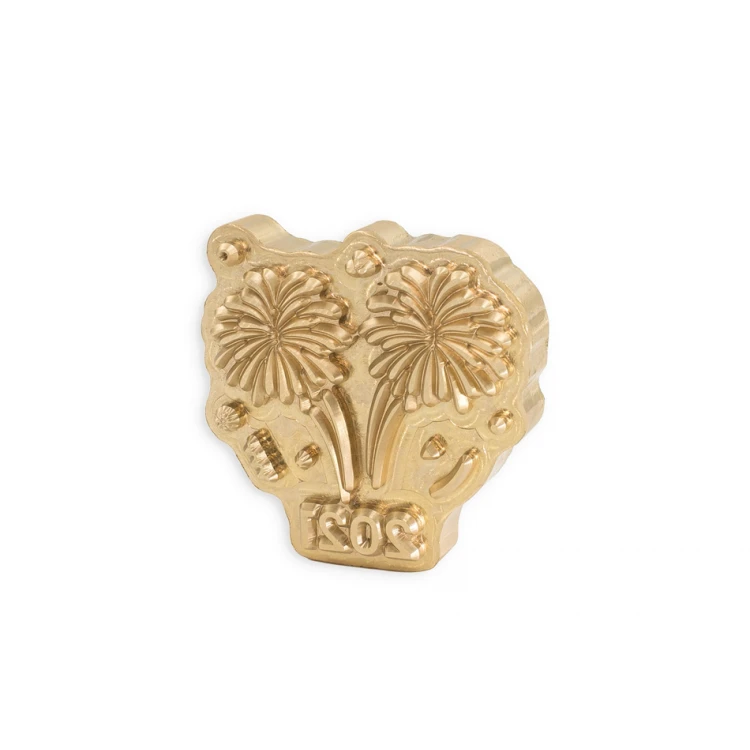 Stempel zum Prägen von Logos im Heiß- und Kaltverfahren - Matrizengröße: 61,8x61,5mm - CNC086