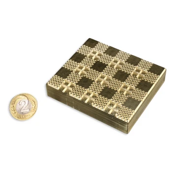 Stampfer zum Prägen von Logos im Heiß- und Kaltverfahren - Matrizengröße: 60x70mm - CNC