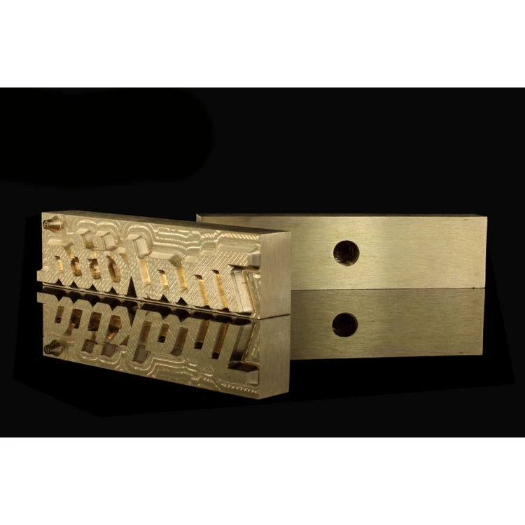 Stampfer zum Prägen von Logos im Heiß- und Kaltverfahren - Matrizengröße: 83x21mm - CNC