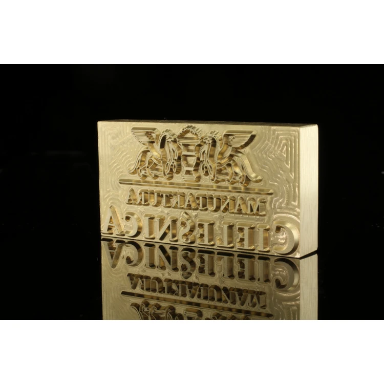 Stampfer zum Prägen von Logos im Heiß- und Kaltverfahren - Matrizengröße: 83x43mm - CNC