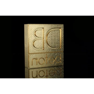 Stampfer zum Prägen von Logos im Heiß- und Kaltverfahren - Matrizengröße: 62x66mm - CNC
