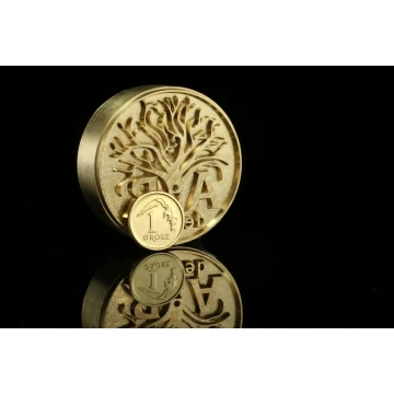 Stempel für Heiß- und Kaltprägung von Logos - Matrizendurchmesser: 42mm - CNC