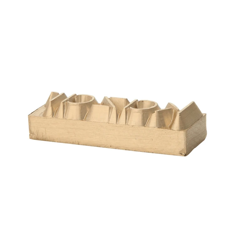 Stampf für das Prägen von Logos im Heiß- und Kaltverfahren - Matrizengröße: 18x6mm - CNC091