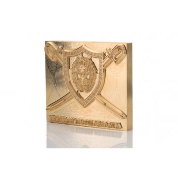 Stampf für das Prägen von Logos im Heiß- und Kaltverfahren - Matrizengröße: 103x90mm - CNC095