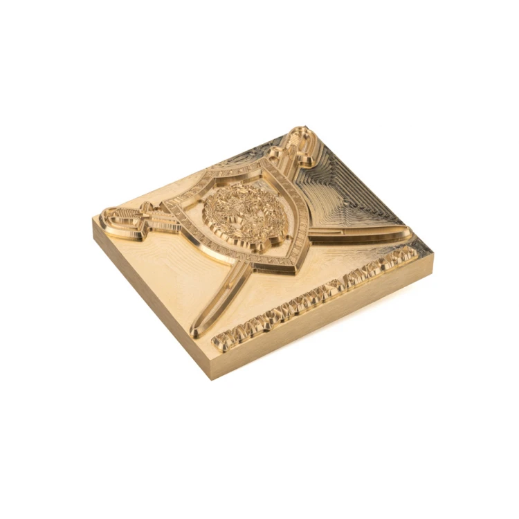 Stampf für das Prägen von Logos im Heiß- und Kaltverfahren - Matrizengröße: 103x90mm - CNC095