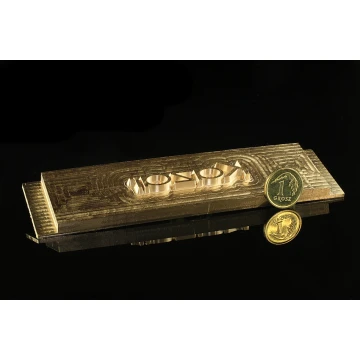 Stempel für Heiß- und Kaltprägung von Logos - Matrizengröße: 118x30mm - CNC
