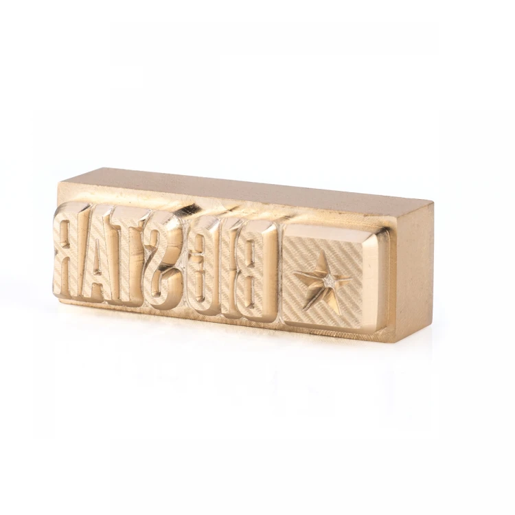 Stampf für das Prägen von Logos im Heiß- und Kaltverfahren - Matrizengröße: 36x12mm - CNC105