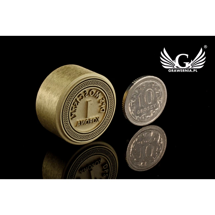 STEMPEL zum Heißprägen von Logos - Matrizendurchmesser: 22mm - LASER
