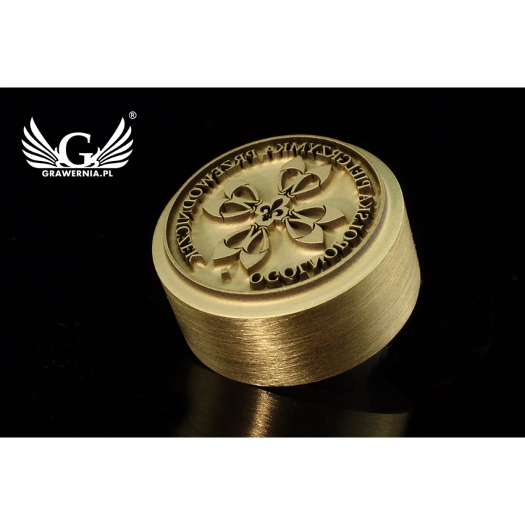 STEMPEL zum Heißprägen von Logos - Matrizendurchmesser: 25mm - LASER