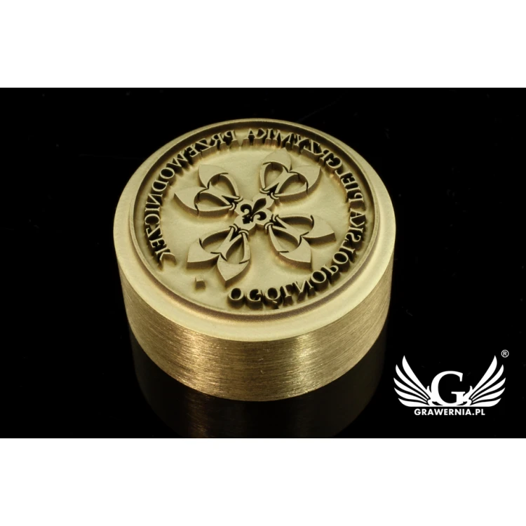 STEMPEL zum Heißprägen von Logos - Matrizendurchmesser: 25mm - LASER