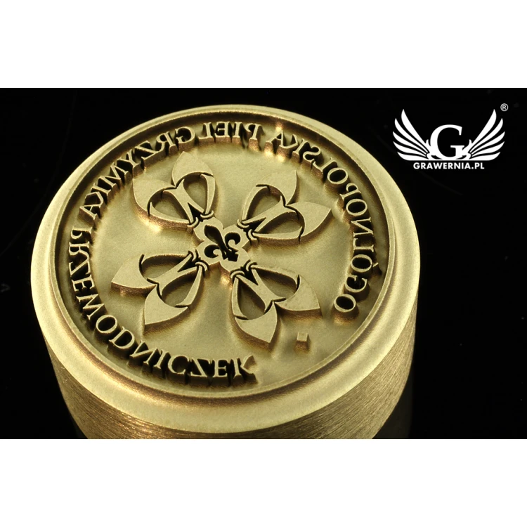STEMPEL zum Heißprägen von Logos - Matrizendurchmesser: 25mm - LASER