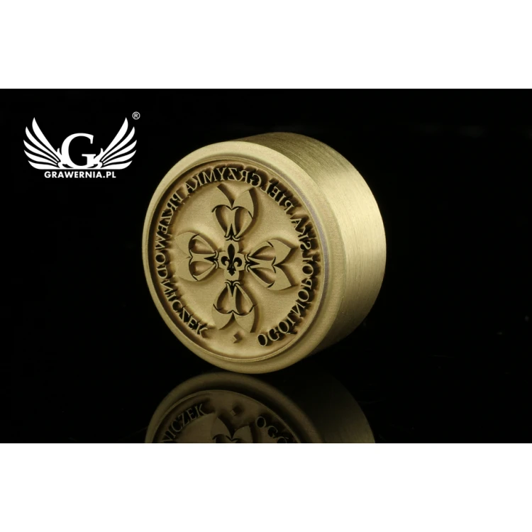 STEMPEL zum Heißprägen von Logos - Matrizendurchmesser: 25mm - LASER