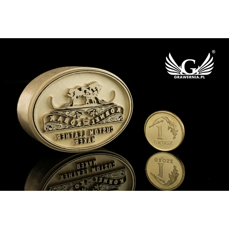 STEMPEL zum Heißprägen von Logos - Matrizengröße: 34x25mm - LAS030