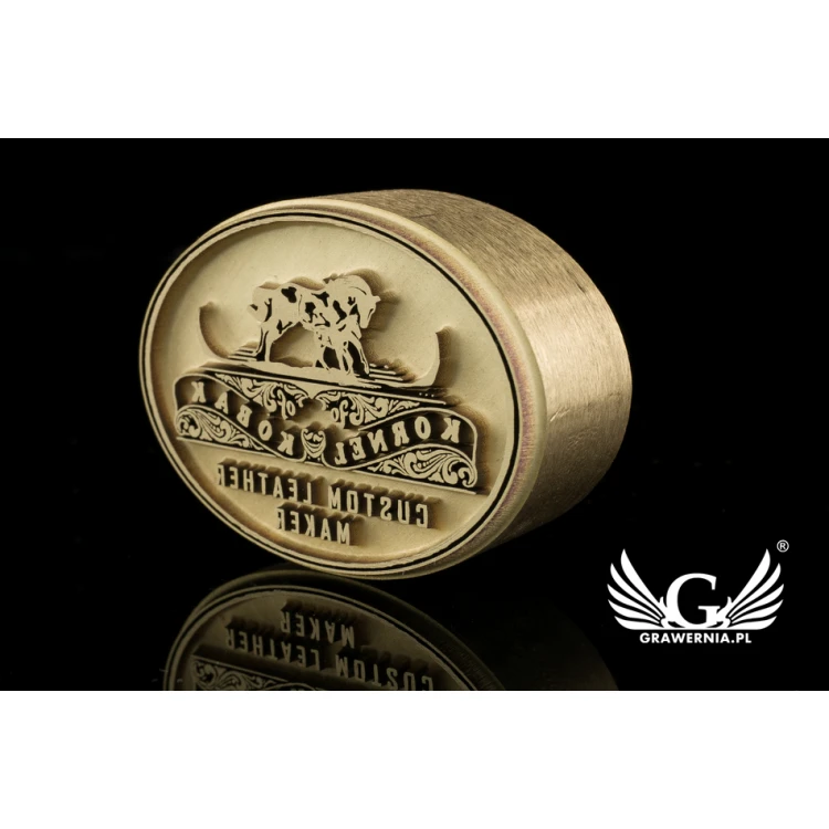 STEMPEL zum Heißprägen von Logos - Matrizengröße: 34x25mm - LAS030