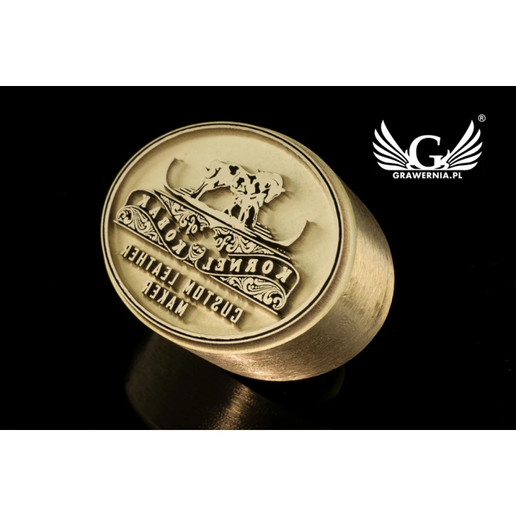 STEMPEL zum Heißprägen von Logos - Matrizengröße: 34x25mm - LAS030
