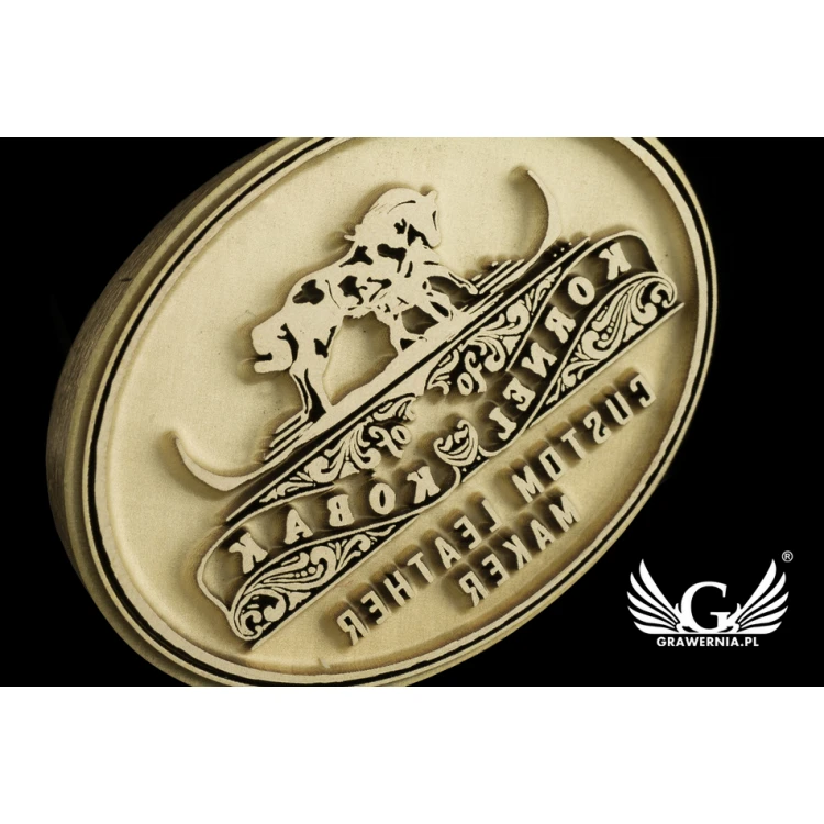 STEMPEL zum Heißprägen von Logos - Matrizengröße: 34x25mm - LAS030
