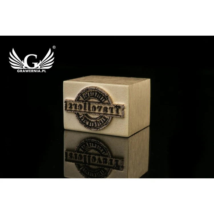 STEMPEL zum Heißprägen von Logos - Matrizengröße: 17x12mm - LASER - LAS031