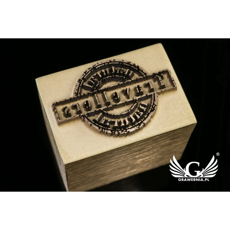 STEMPEL zum Heißprägen von Logos - Matrizengröße: 17x12mm - LASER - LAS031