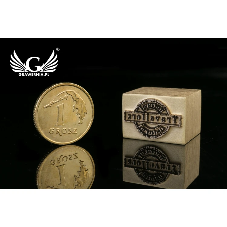 STEMPEL zum Heißprägen von Logos - Matrizengröße: 17x12mm - LASER - LAS031