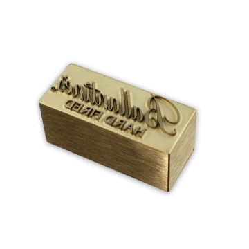 STEMPEL zum Heißprägen von Logos - Matrizengröße: 32x13,9mm - LASER