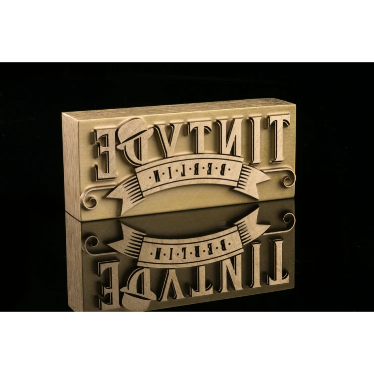 STEMPEL zum Heißprägen von Logos - Matrizengröße: 61x26mm - LASER