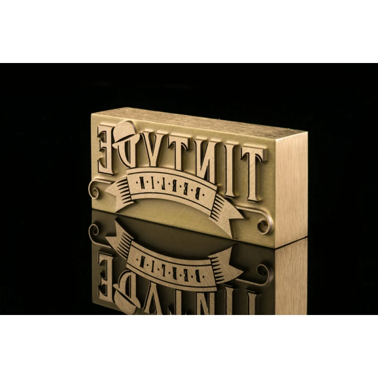 STEMPEL zum Heißprägen von Logos - Matrizengröße: 61x26mm - LASER