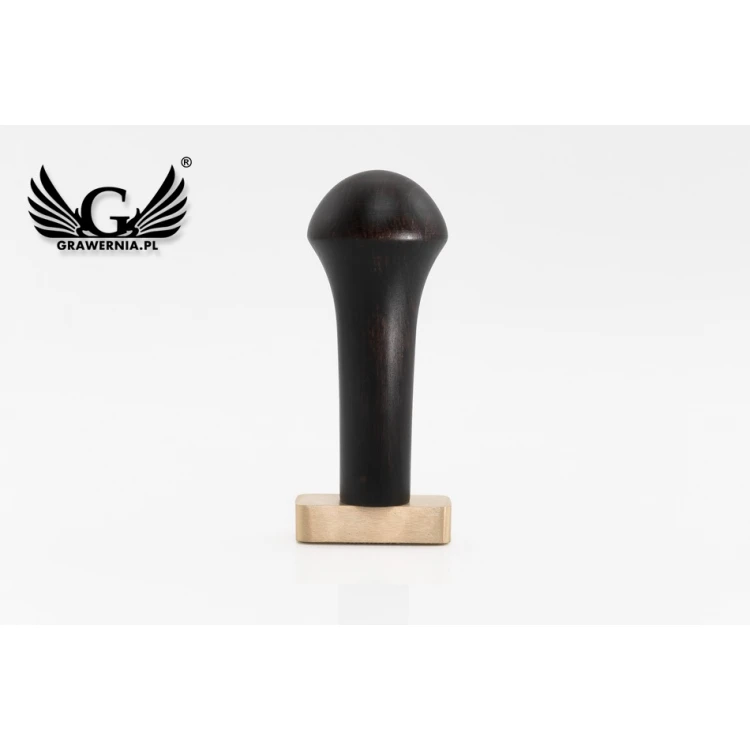 Messingstempel zum Abdrücken mit Tinte - Maße: 42x17mm - FIB082