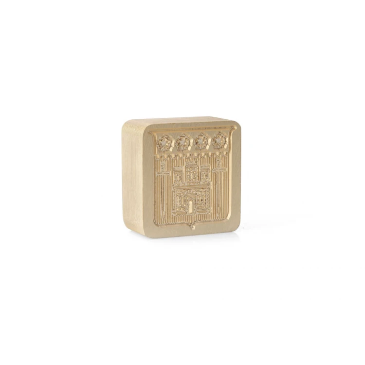 Messingstempel zum Prägen in Lack - CNC - Abm. 20x21mm - CNC102