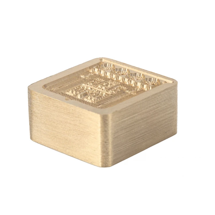 Messingstempel zum Prägen in Lack - CNC - Abm. 20x21mm - CNC102