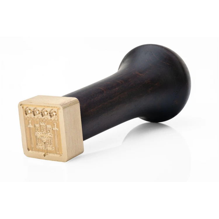 Messingstempel zum Prägen in Lack - CNC - Abm. 20x21mm - CNC102