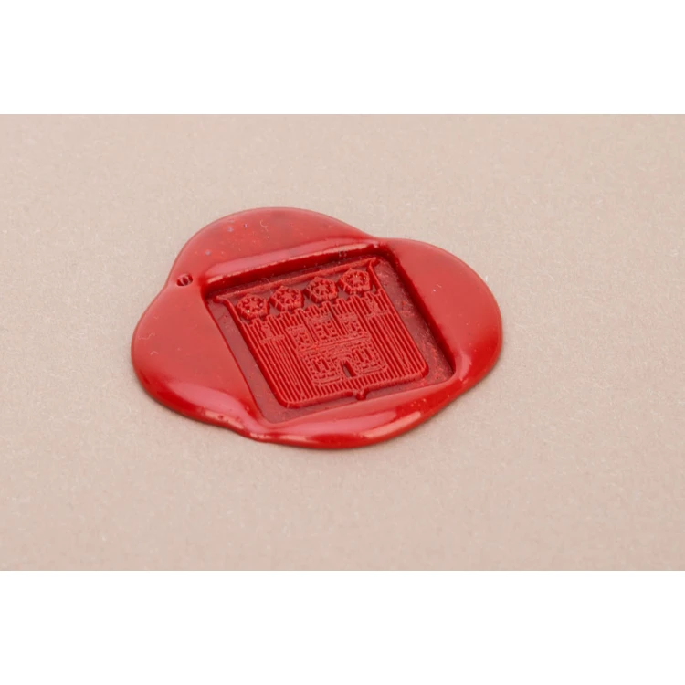 Messingstempel zum Prägen in Lack - CNC - Abm. 20x21mm - CNC102