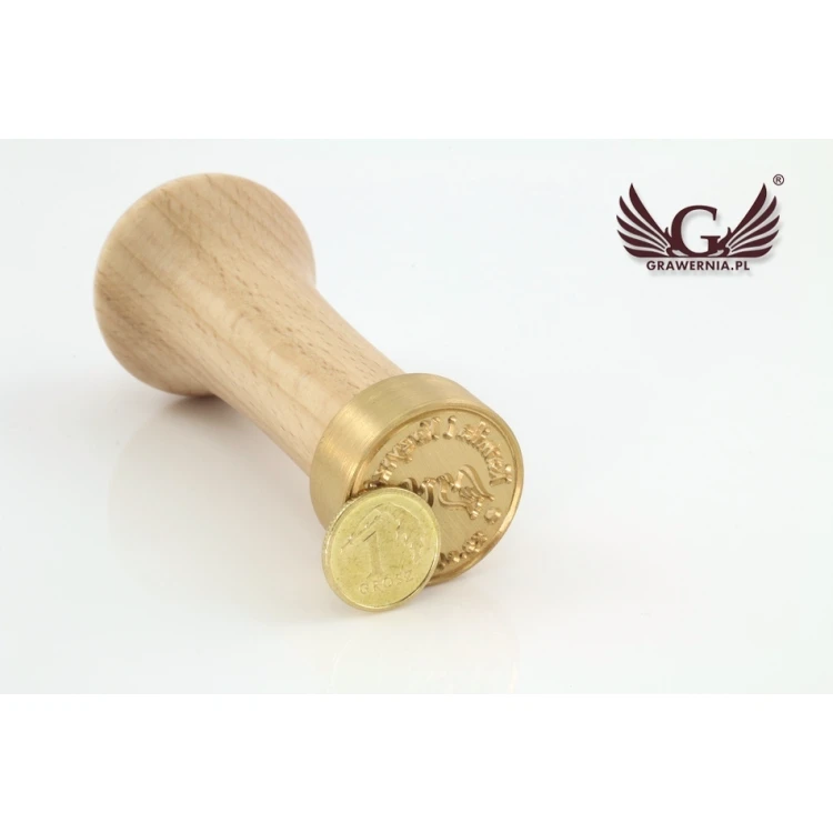 Hochzeitssiegel für Wachsstempel - CNC - Durchmesser 24mm
