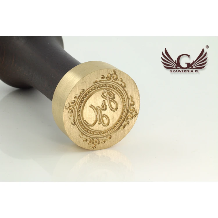 Hochzeitssiegel für Wachsstempel - CNC - Durchmesser 30mm