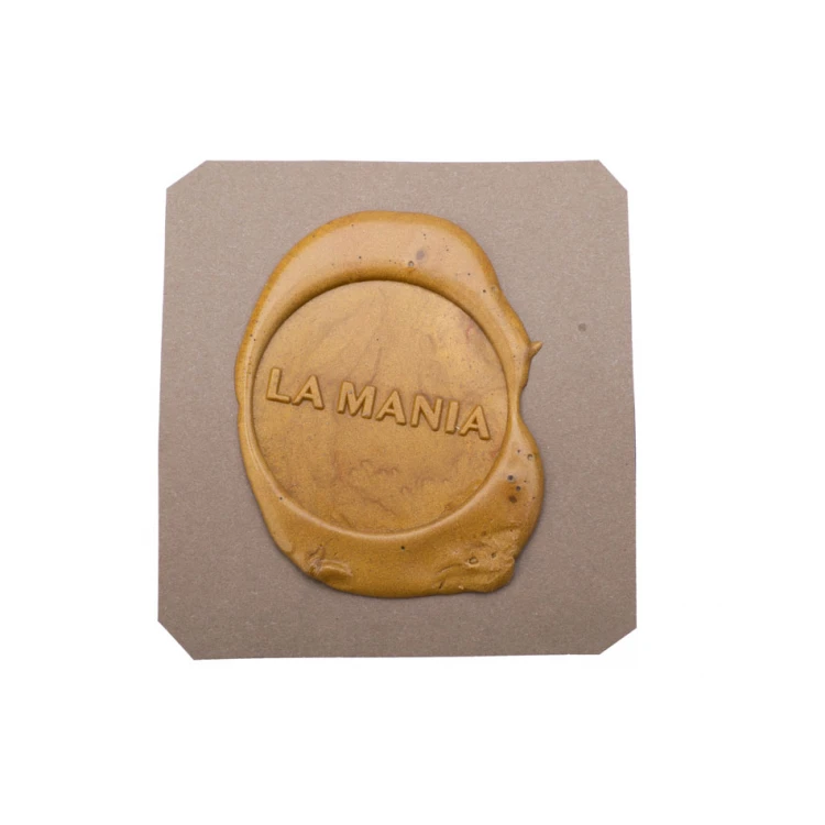 Siegelstempel mit Logo für Lackprägung - CNC - Durchmesser 40mm - CNC101