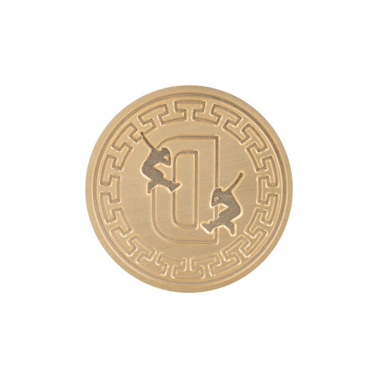 Siegelstempel mit Logo für Lackprägung - CNC - Durchmesser 38mm - CNC112