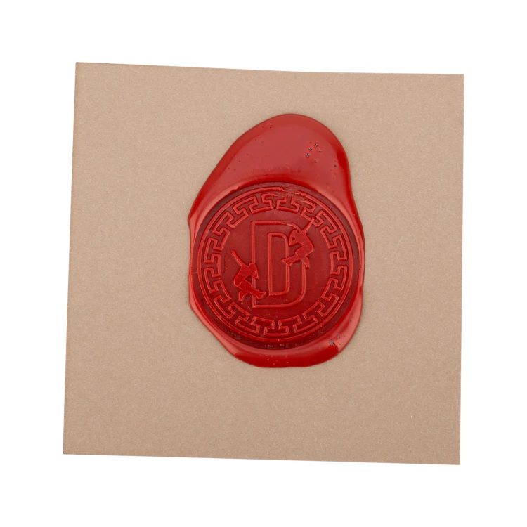 Siegelstempel mit Logo für Lackprägung - CNC - Durchmesser 38mm - CNC112