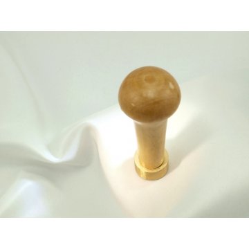 Messingstempel zum Abdrücken mit Tinte - Durchmesser 22mm, Gravurtiefe etwa 0,4mm