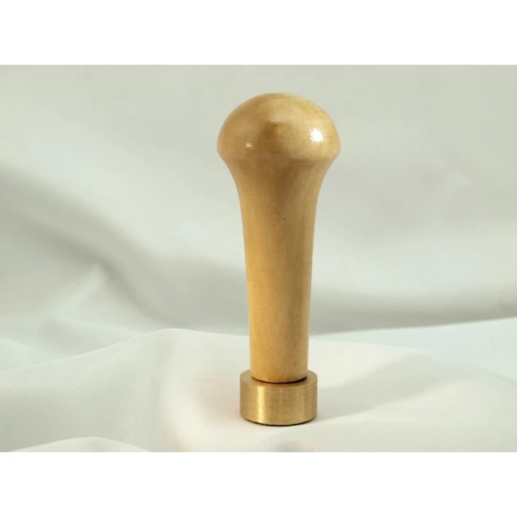Messingstempel zum Abdrücken mit Tinte - Durchmesser 22mm, Gravurtiefe etwa 0,4mm