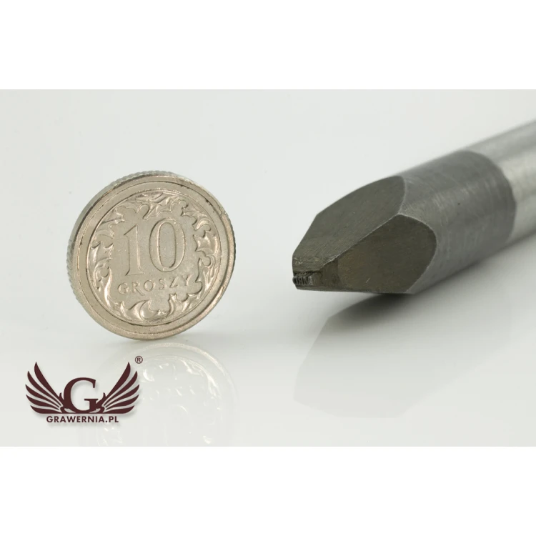 Stahlstempel zum Prägen in Metall - Abdruckgröße 11,53x7,8mm - LASER