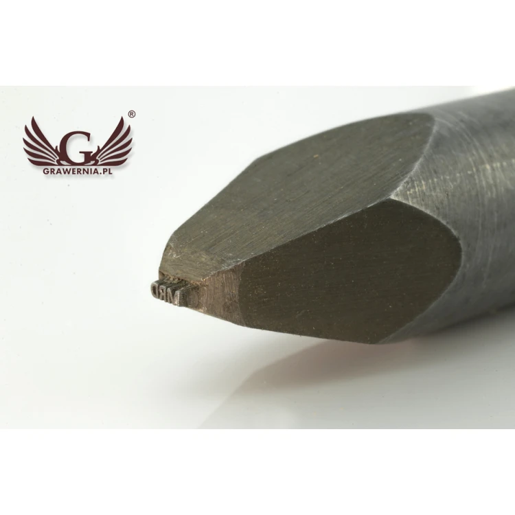 Stahlstempel zum Prägen in Metall - Abdruckgröße 11,53x7,8mm - LASER